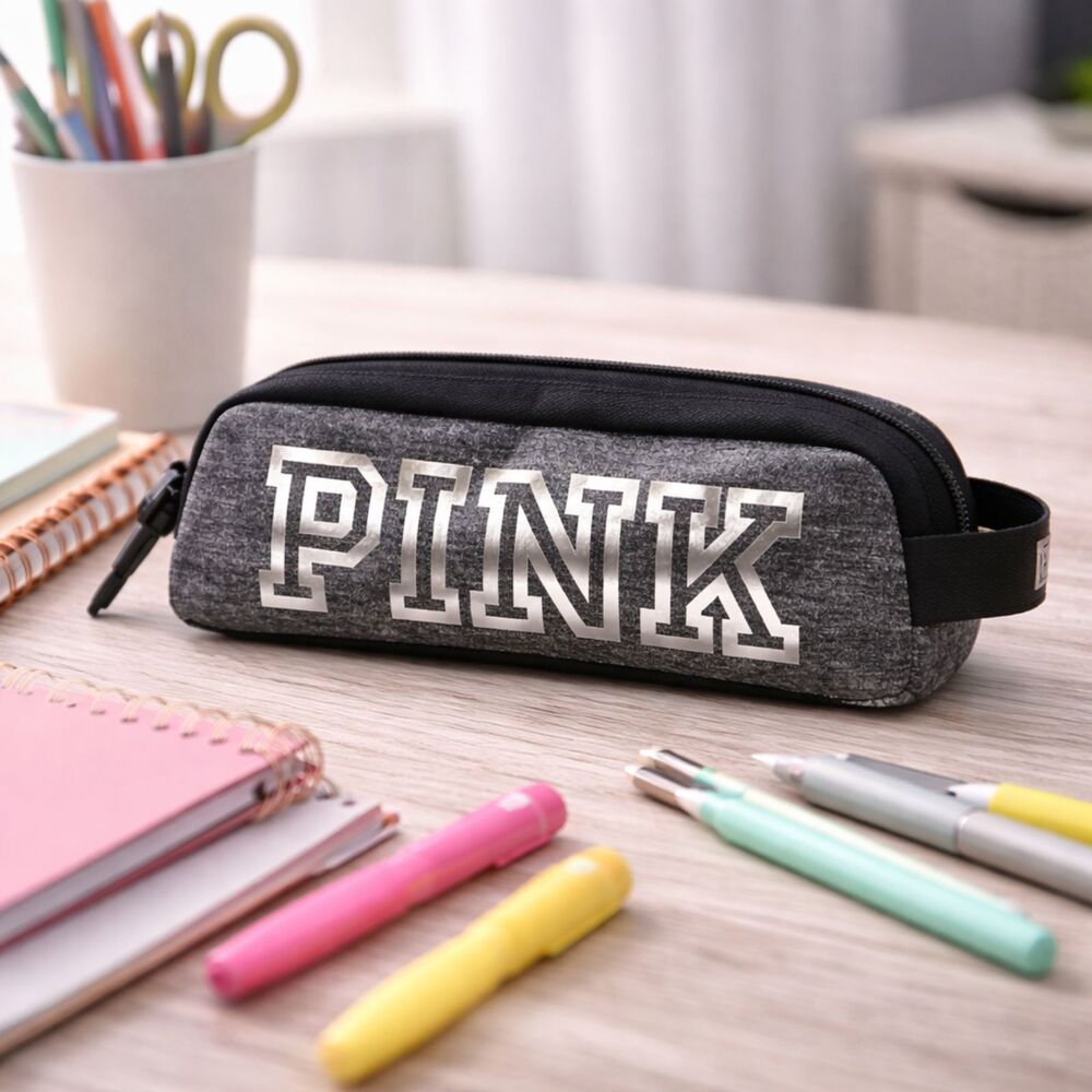 Pink Victoria’s Secret Pencil Bag